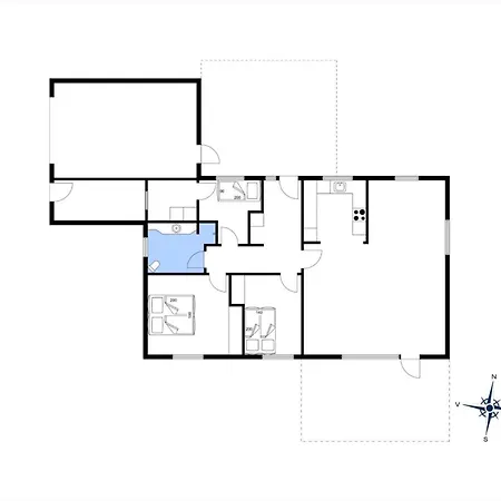 Tatil Evi 70099-ulfborg-klitrosevej-2 *